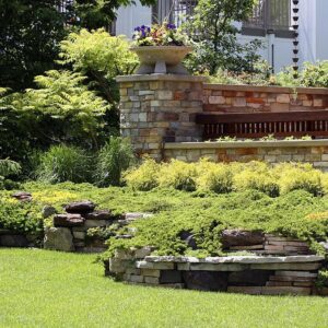 Lawn mowing, landscaping, and patio services near me Norco